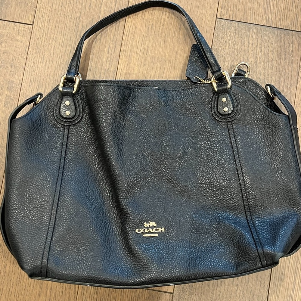 RARE Black Coach Bag